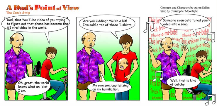A Dads Point-of-View Comic - Dad Goes Viral