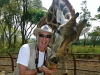 Bruce w/ Giraffe