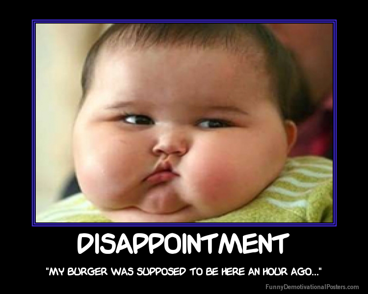 Disappointed | Weekly Columns | A Dad's Point Of View | www.