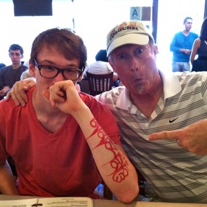 We Had a #Tattoo Contest at #DadChat