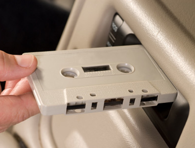 Tape cassette car radio
