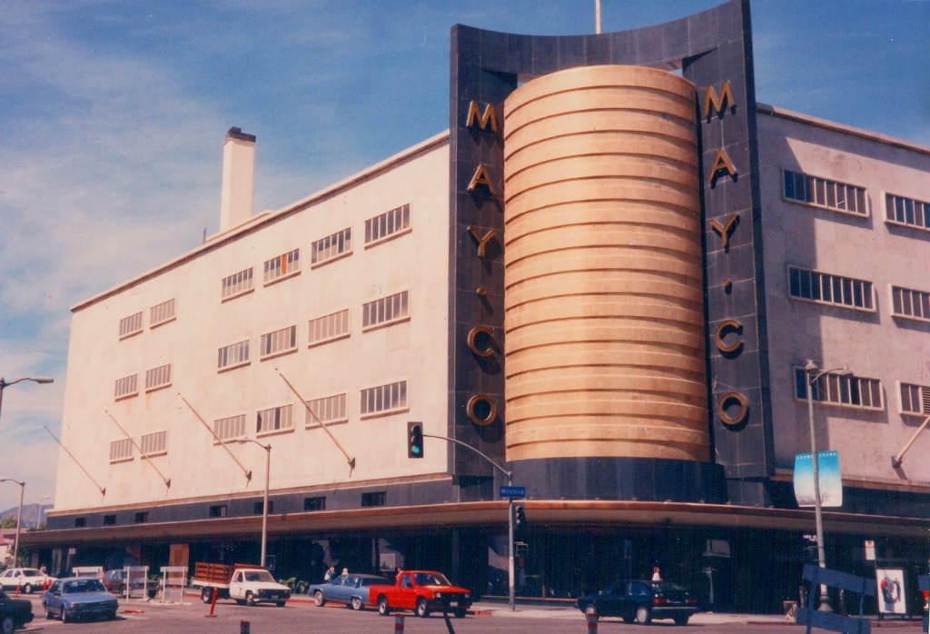 May Company store on Wilshire in Los Angeles