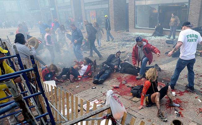 Shocking aftermath of Boston Explosion