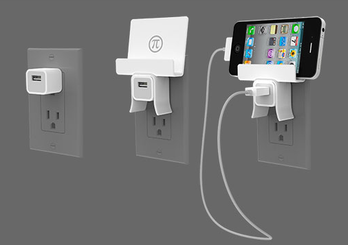 Charging mount for IPhone or iPhad