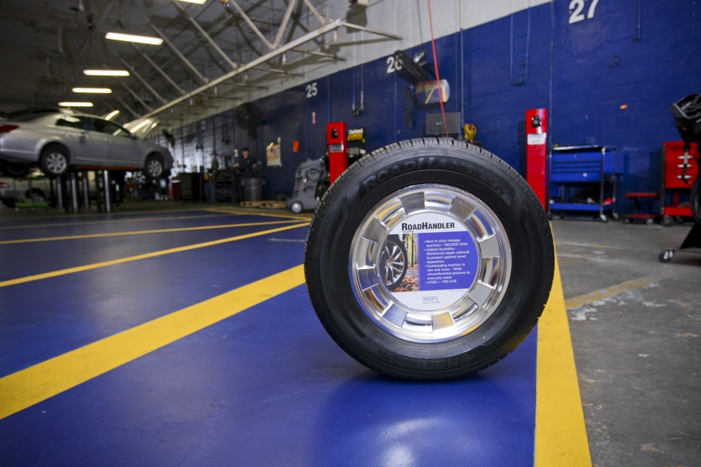 Photo of Sears Auto RoadHandler car tire