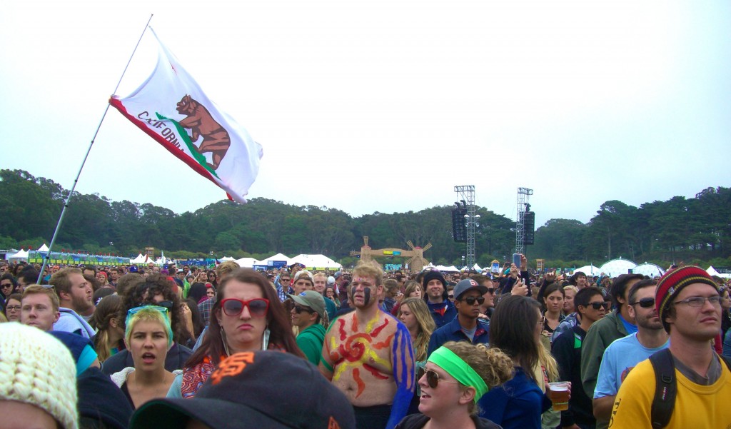 #OutsideLands crowd