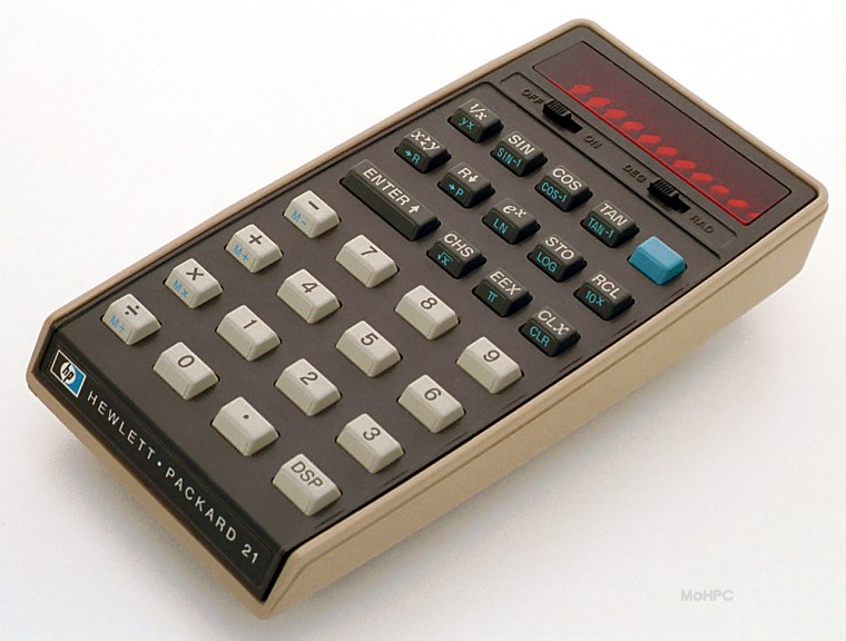 Early electronic calculator