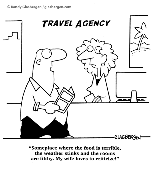 Travel Agency comic