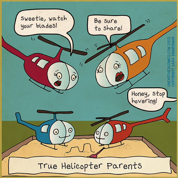 Helicopter Parent comic