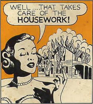 Funny housework image