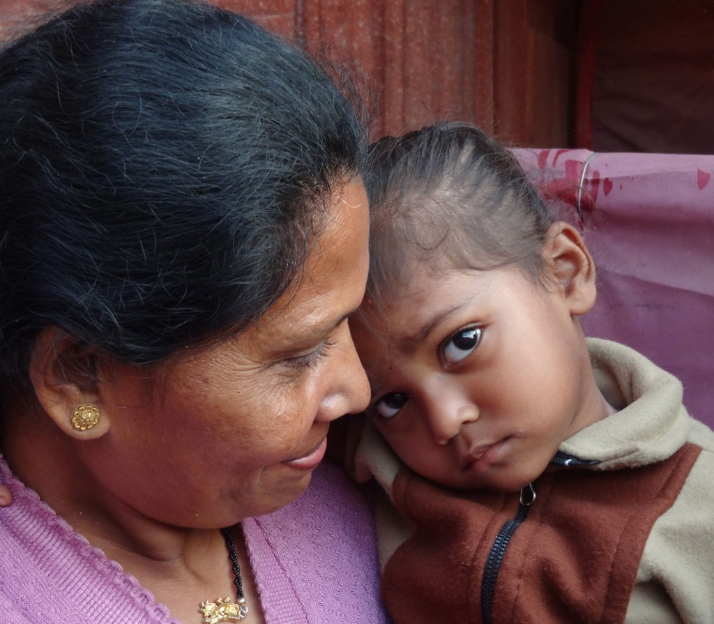 Family in India