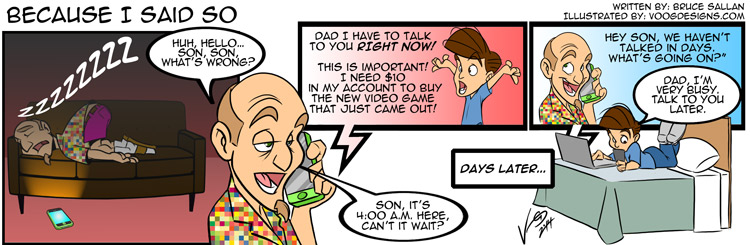 Dad and Son Comic