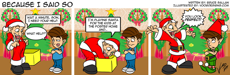Dad is Santa Claus - BISS # 163