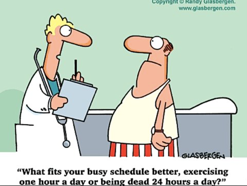 Funny comic about health