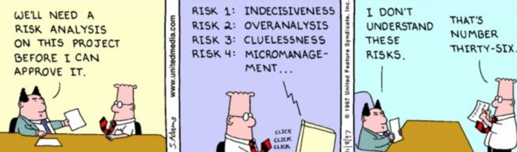 Dilbert on risks