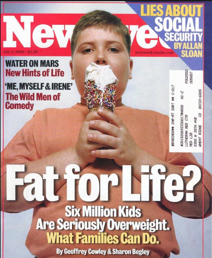 Newsweek Cover - Fat for Life