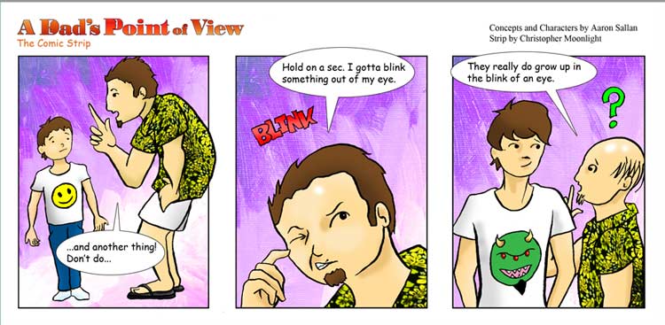 A Dads Point-of-View Comic 1