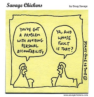 Personal Accountability & Constructive Criticism Cartoon Comic