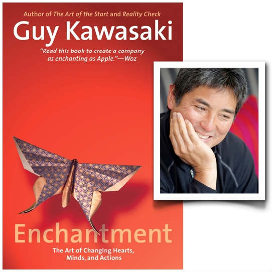 Guy Kawasaki and his book, Enchantment