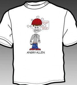 Good Boy Roy Angry Allen t-shirt