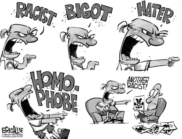 cartoon about prejudice
