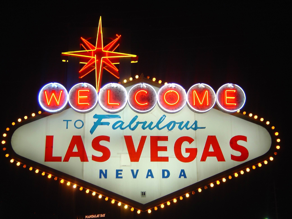 Vegas strip sign