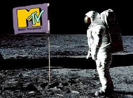 MTV logo on moon