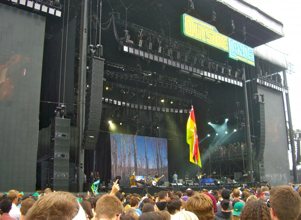 Band of Horses on main stage at #OutsideLands