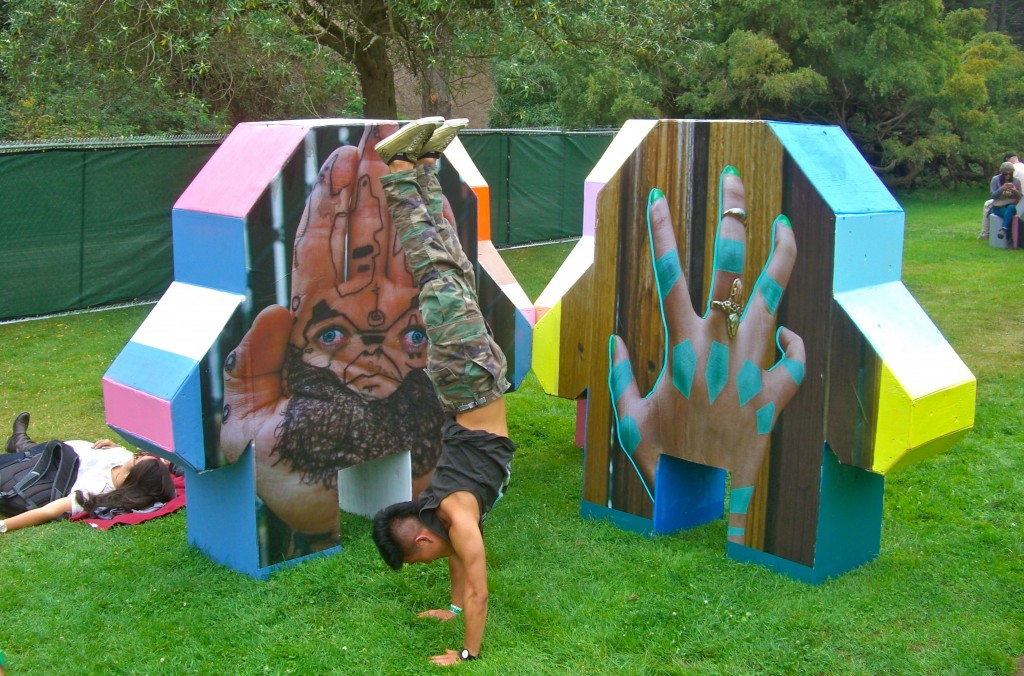 Art Installation at #OutsideLands