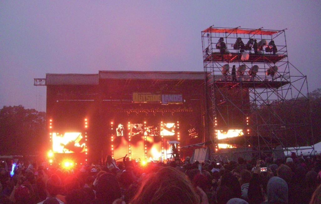 The Red Hot Chili Peppers at The Outside Lands Music Festival