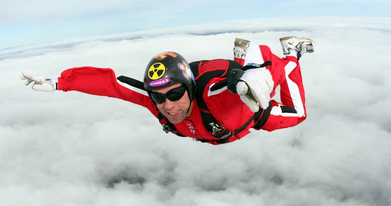 Peter Shankman sky-diving confront fear