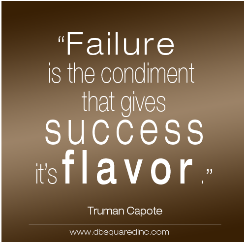 Truman Capote quote on failure and success