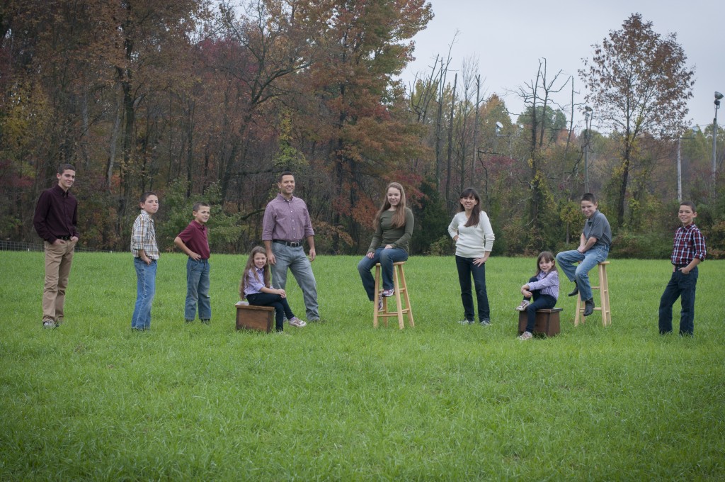 Homeschooled Jonas Family of ten