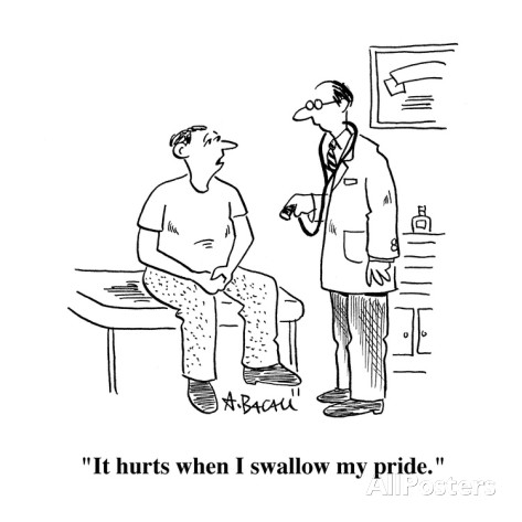 Cartoon about pride
