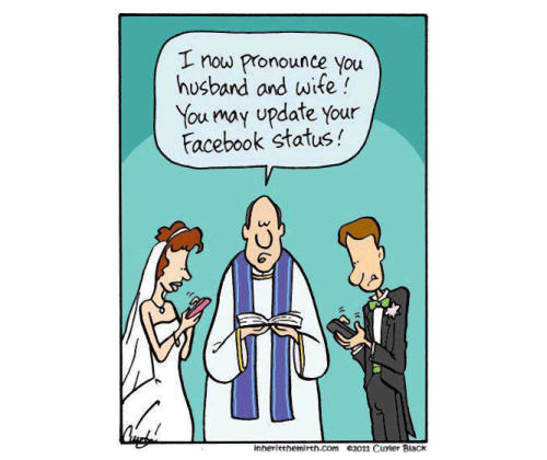 Wedding Social Media Etiquette - Facebook