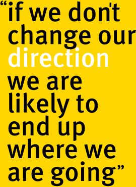 Changing direction