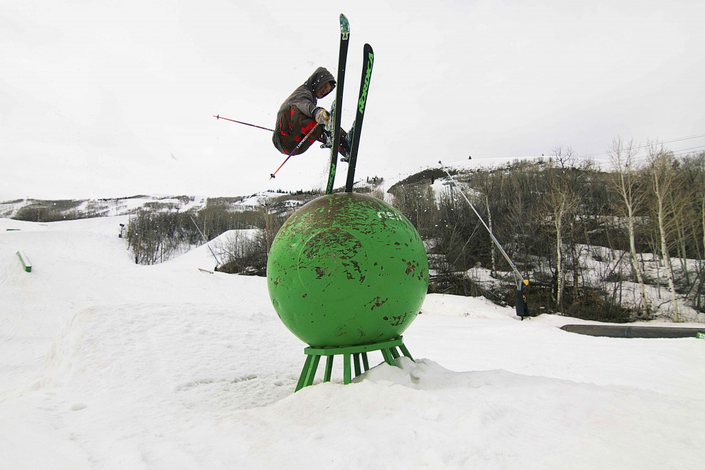 free skier Evan Schwartz at Park City