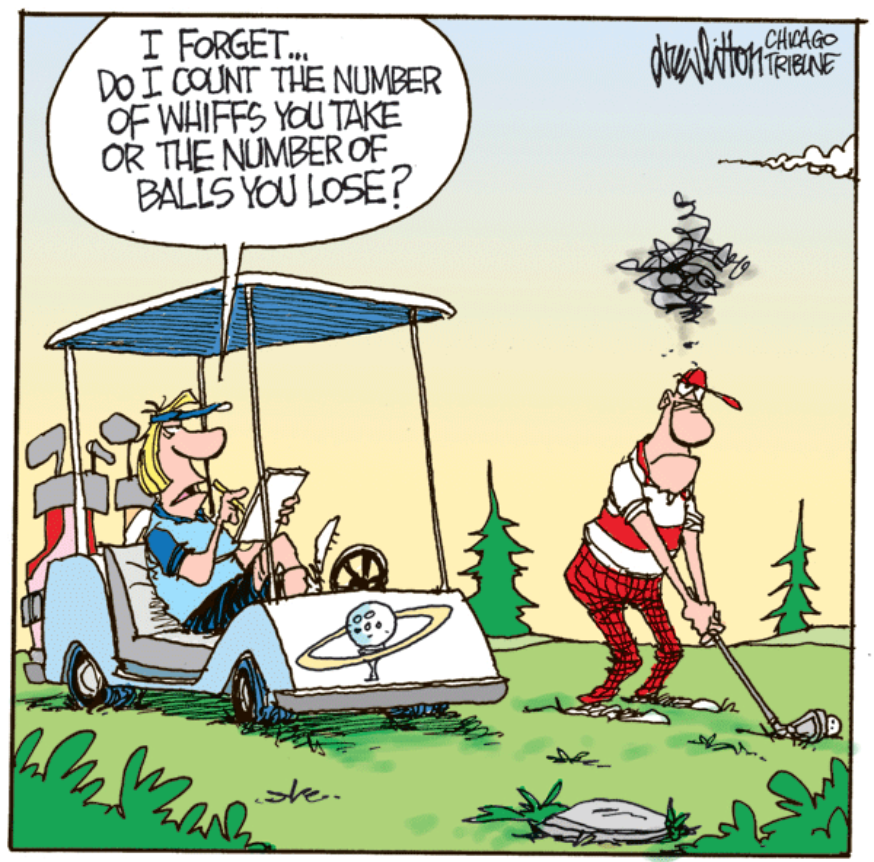 Golf comic