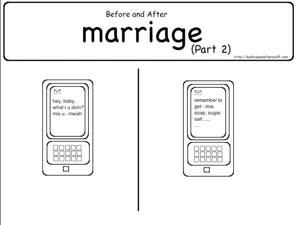 Marriage comic