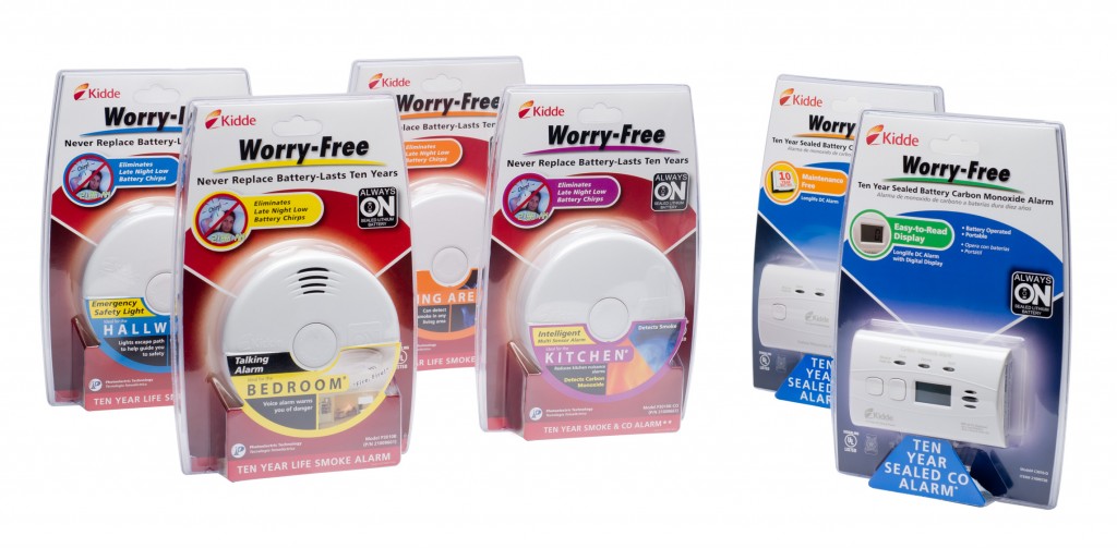 Kidde Worry-Free Smoke Alarms