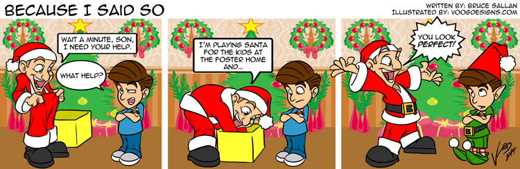 Dad is Santa Claus - BISS # 163