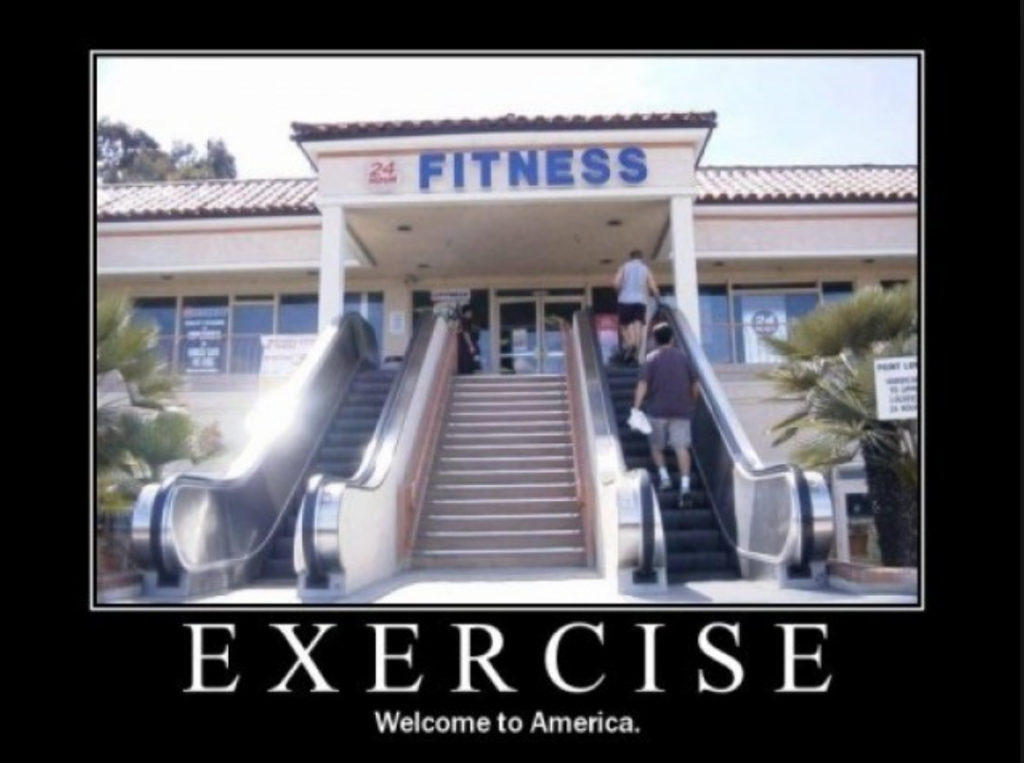 Fitness poster - funny