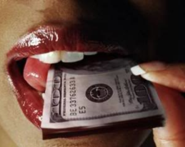 Lips and Money - girls and gold-diggers