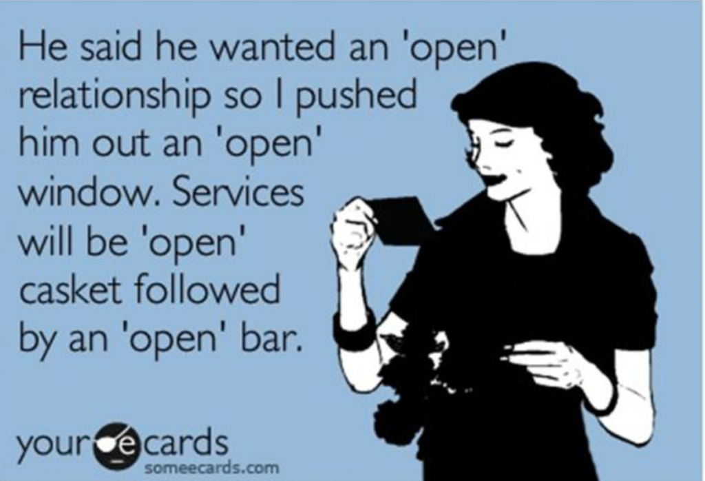 Open relationship quote