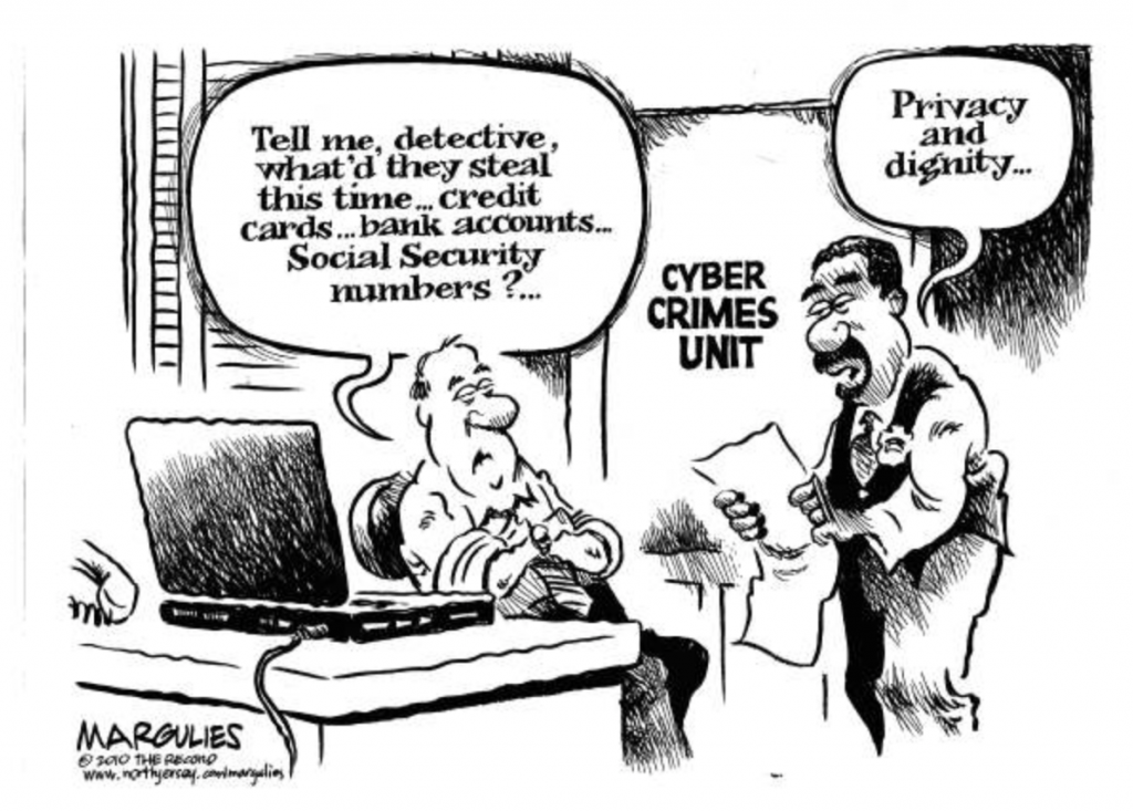 Cartoon about Social Media