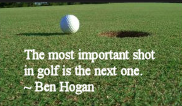 Ben Hogan quote on golf