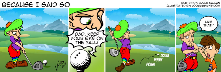 Dad Takes a Golf Lesson - BISS #191